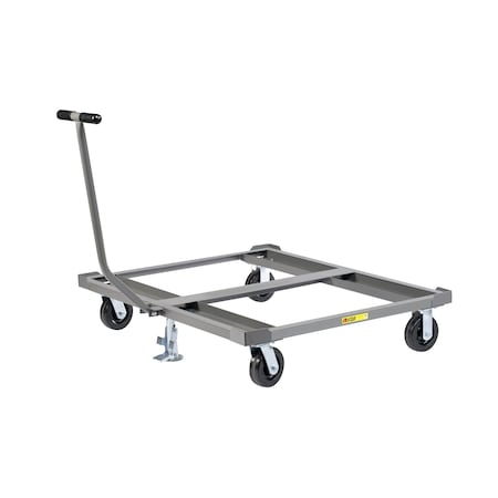Little Giant Pallet Dolly, T-Handle, 3600 lbs., 40" x 48" Deck, Floor Lock PDT40486PHFLLR
